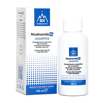 NICOTINAMIDE DS SHAMPOO SENZA PROFUMO 100 ML - Farmacia Castello Srl
