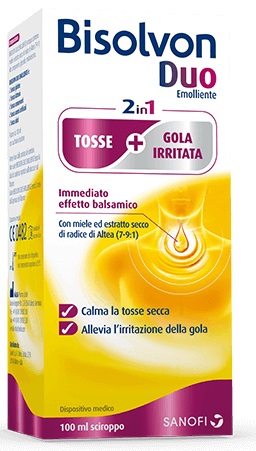 BISOLVON DUO SCIROPPO EMOLLIENTE 100 ML - Farmacia Castello Srl