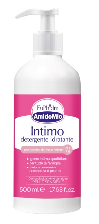 EUPHIDRA AMIDOMIO INTIMO DETERGENTE IDRATANTE 500 ML - Farmacia Castello Srl