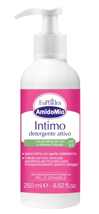 EUPHIDRA AMIDOMIO INTIMO DETERGENTE ATTIVO 250 ML - Farmacia Castello Srl