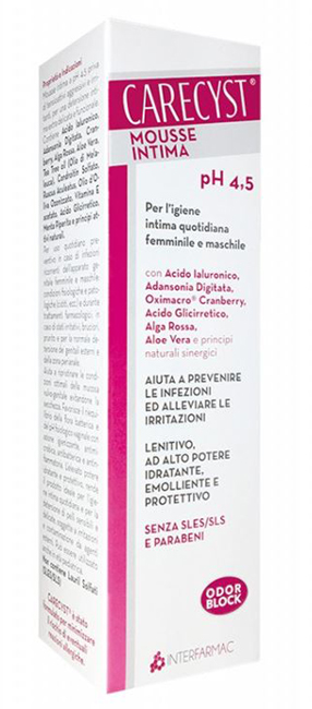 CARECYST INTIMO MOUSSE 150 ML - Farmacia Castello Srl