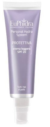 EUPHIDRA PERSONAL HYDRA SYSTEM PROTETTIVA CREMA LEGGERA SPF 20 50 ML - Farmacia Castello Srl