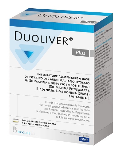 DUOLIVER PLUS 24 COMPRESSE - Farmacia Castello Srl