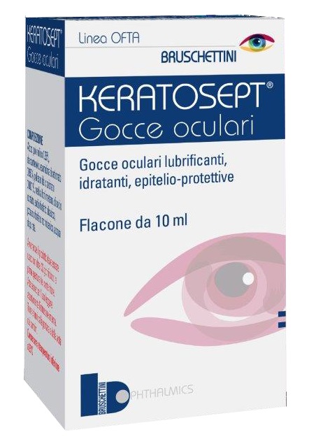 GOCCE OCULARI KERATOSEPT 10 ML - Farmacia Castello Srl