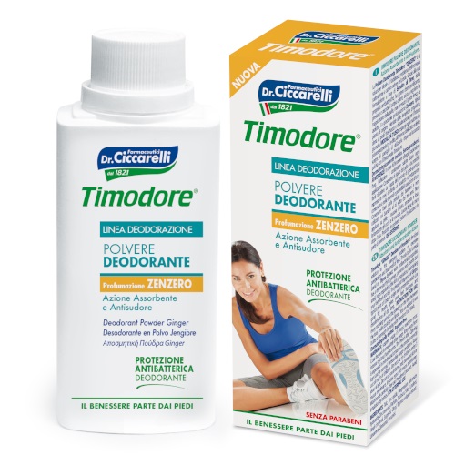 TIMODORE POLVERE DEO ZENZERO 45 ORE - Farmacia Castello Srl