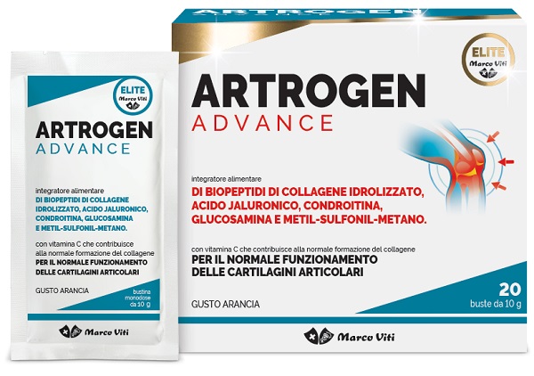 ARTROGEN ADVANCE 20 BUSTINE DA 10 G - Farmacia Castello Srl
