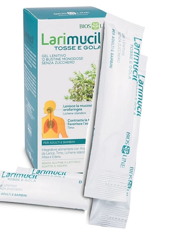 LARIMUCIL TOSSE GOLA 12 BUSTINE 10 ML - Farmacia Castello Srl