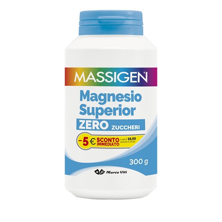 MASSIGEN MAGNESIO SUPERIOR PROMO 300 G - Farmacia Castello Srl