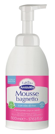 EUPHIDRA AMIDOMIO MOUSSE BAGNETTO 500 ML - Farmacia Castello Srl