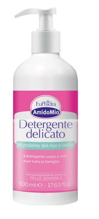 EUPHIDRA AMIDOMIO DETERGENTE DELICATO 500 ML - Farmacia Castello Srl