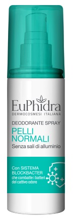 EUPHIDRA DEO SPRAY PELLI NORMALI  100 ML - Farmacia Castello Srl