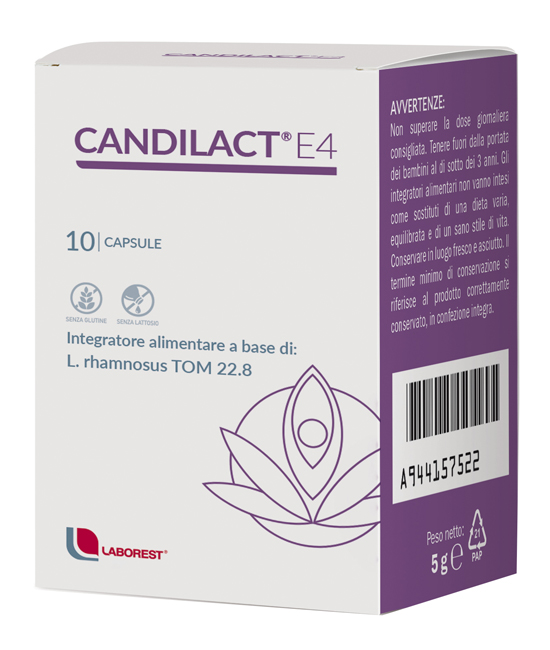 CANDILACT E4 10 CAPSULE - Farmacia Castello Srl