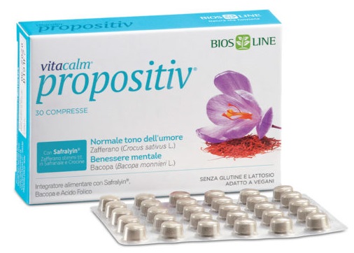 VITACALM PROPOSITIV 30 COMPRESSE - Farmacia Castello Srl