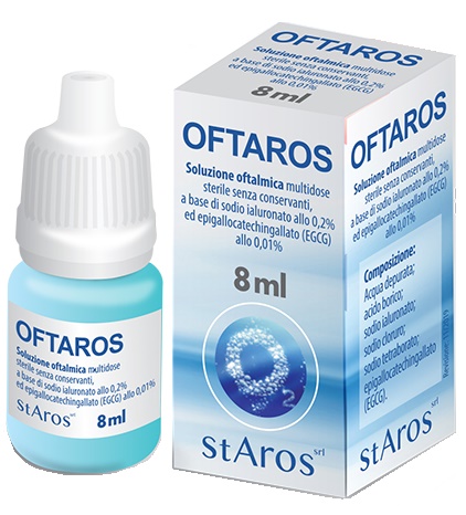 OFTAROS SOLUZIONE OFTALMICA 8 ML - Farmacia Castello Srl