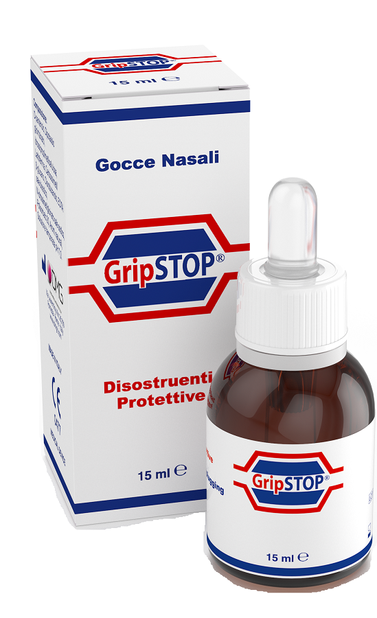 GOCCE NASALI GRIP STOP 15 ML - Farmacia Castello Srl