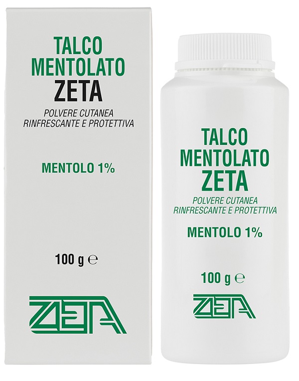 TALCO MENTOLATO ZETA 100 G - Farmacia Castello Srl