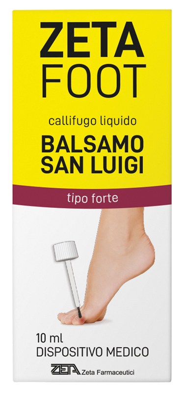 ZETAFOOT CALLIFUGO LIQUIDO BALSAMO SAN LUIGI 10 ML - Farmacia Castello Srl