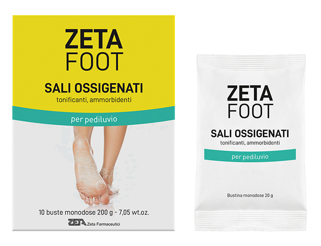 ZETAFOOT SALI OSSIGENATI 10X20 G - Farmacia Castello Srl