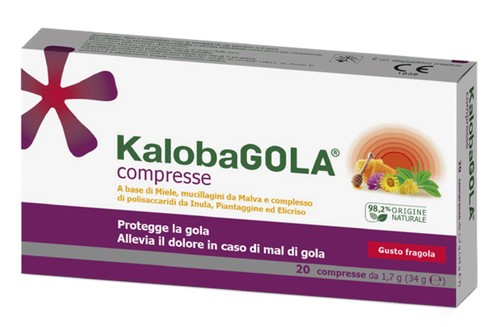 KALOBAGOLA 20 COMPRESSE FRAGOLA - Farmacia Castello Srl