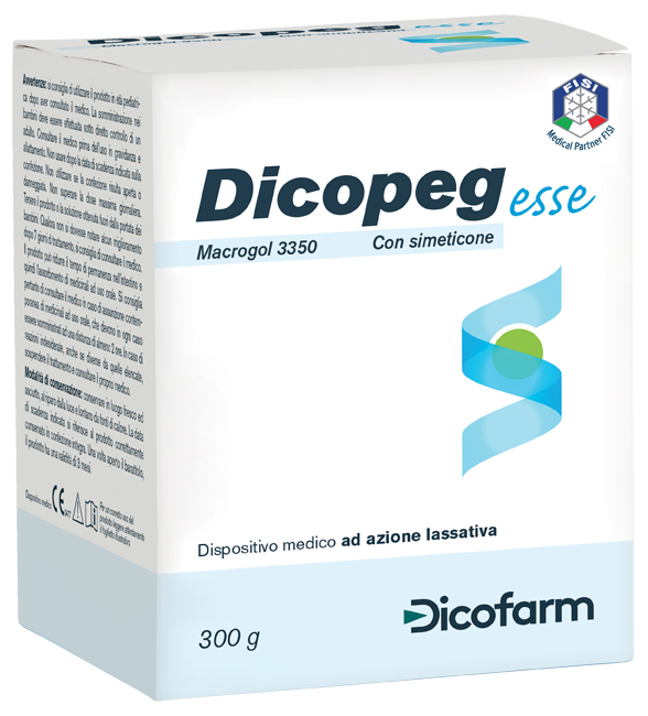 DICOPEG ESSE 300 G MACROGOL 3350 SENZA GLUTINE - Farmacia Castello Srl