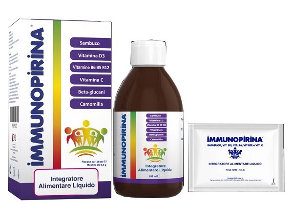 IMMUNOPIRINA 150 ML + BUSTINA DA 6,5 G - Farmacia Castello Srl