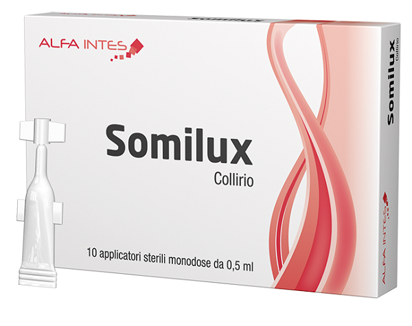 SOMILUX COLLIRIO 10 APPLICATORI STERILI MONODOSE DA 0,5 ML - Farmacia Castello Srl