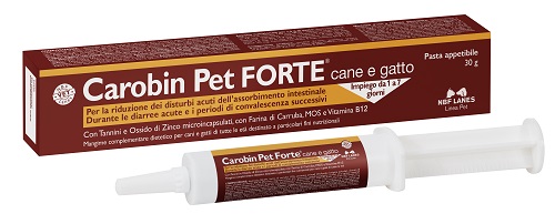 CAROBIN PET FORTE PASTA 30 G - Farmacia Castello Srl