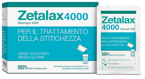 ZETALAX 4000 20 BUSTINE DA 10,7 G - Farmacia Castello Srl