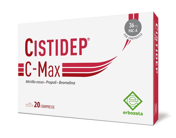 CISTIDEP C-MAX 20 COMPRESSE SENZA GLUTINE NATURALMENTE PRIVO DI LATTOSIO - Farmacia Castello Srl