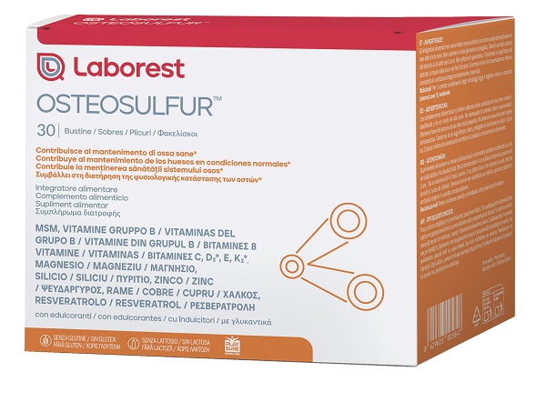 OSTEOSULFUR 30 BUSTINE SENZA GLUTINE SENZA LATTOSIO - Farmacia Castello Srl