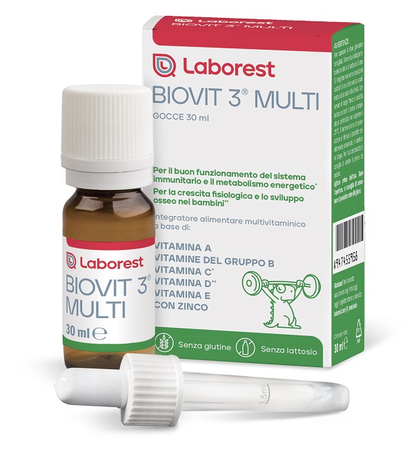 BIOVIT 3 MULTI GOCCE 30 ML - Farmacia Castello Srl