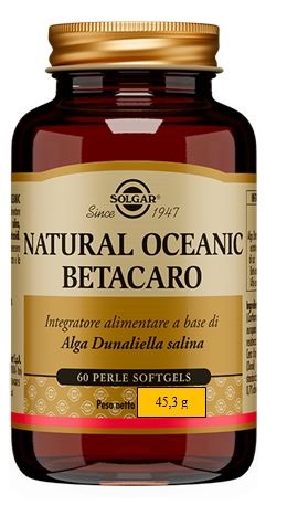 NATURAL OCEANIC BETACARO 60 PERLE - Farmacia Castello Srl