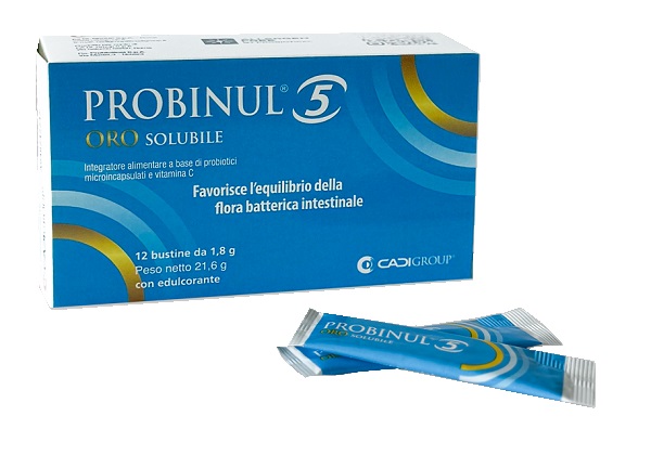PROBINUL 5 OROSOLUBILE 12STICKPACK - Farmacia Castello Srl