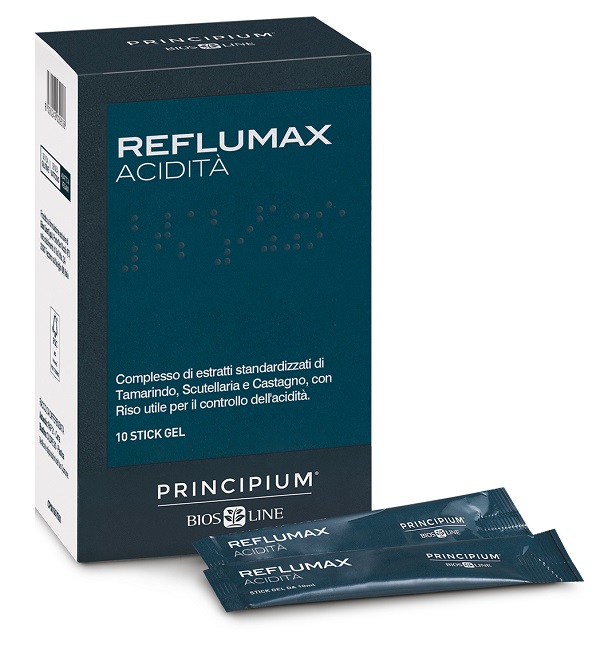 PRINCIPIUM REFLUMAX ACIDITA' 10 STICK DA 10 ML - Farmacia Castello Srl