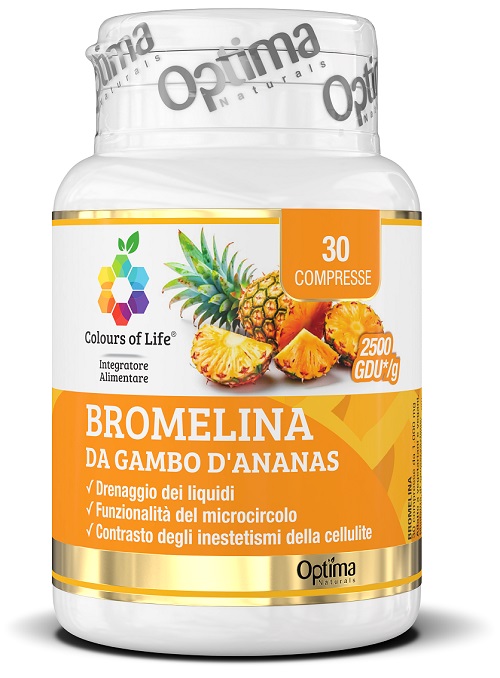 BROMELINA GAMBO ANANAS 30 COMPRESSE - Farmacia Castello Srl