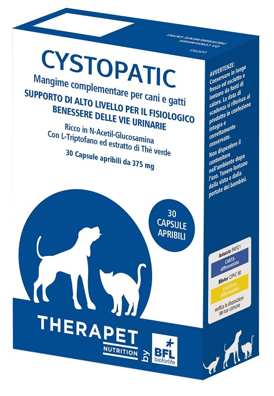 CYSTOPATIC THERAPET 30 CAPSULE - Farmacia Castello Srl