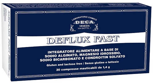 DEFLUX FAST 30 COMPRESSE MASTICABILI - Farmacia Castello Srl