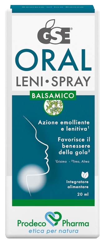 GSE ORAL LENI SPRAY 20 ML - Farmacia Castello Srl