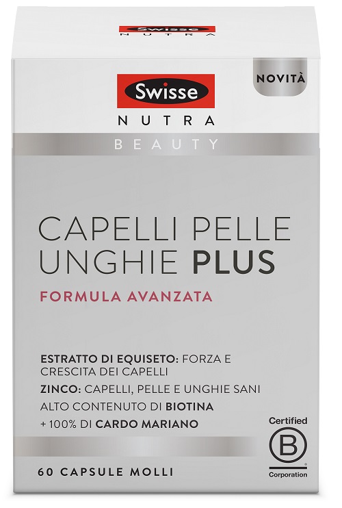 SWISSE CAPELLI PELLE UNGHIE PLUS 60 CAPSULE MOLLI - Farmacia Castello Srl