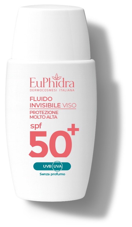 EUPHIDRA FLUIDO INVISIBILE VISO 50+ 50 ML - Farmacia Castello Srl