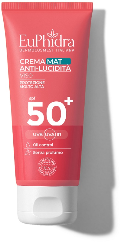 EUPHIDRA CREMA VISO MAT 50+ 50 ML - Farmacia Castello Srl