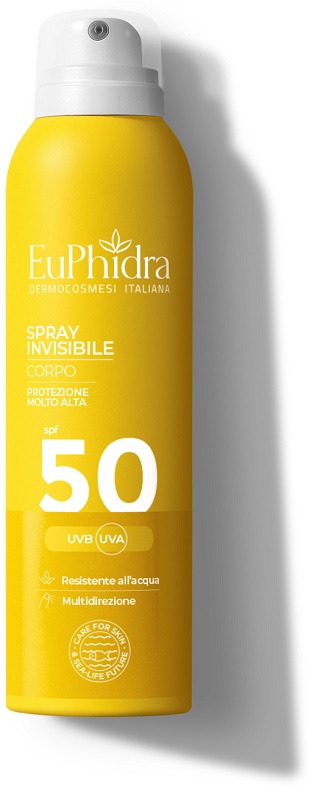 EUPHIDRA SPRAY INVISIBILE CORPO 50 200 ML - Farmacia Castello Srl