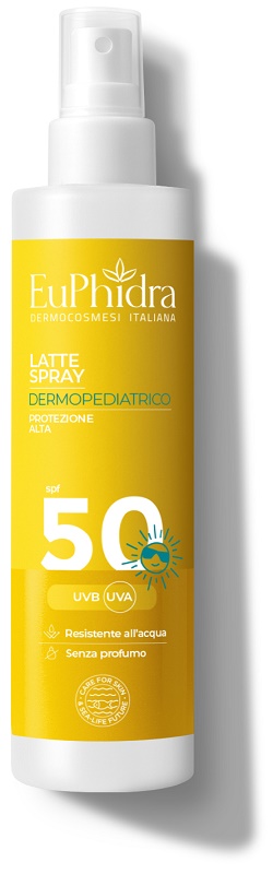EUPHIDRA LATTE SPRAY DERMOPEDIATRICO 50 200 ML - Farmacia Castello Srl