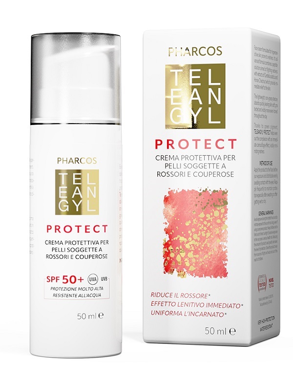 TELEANGYL PROTECT SPF50+ PHARCOS 50 ML - Farmacia Castello Srl