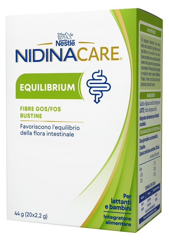 NIDINACARE EQUILIBRIUM 20 BUSTINE DA 2,2 G SENZA GLUTINE - Farmacia Castello Srl