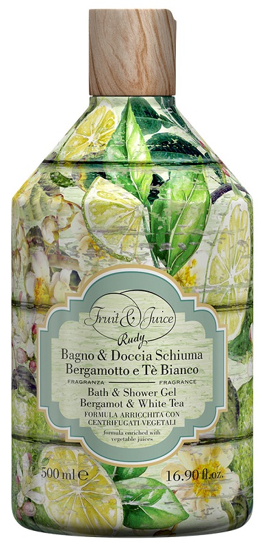 FRUIT & JUICE BAGNODOCCIA BERGAMOTTO THE BIANCO 500 ML - Farmacia Castello Srl