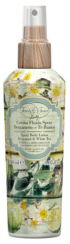 FRUIT & JUICE CREMA FLUIDA SPRAY BERGAMOTTO THE BIANCO 150 ML - Farmacia Castello Srl