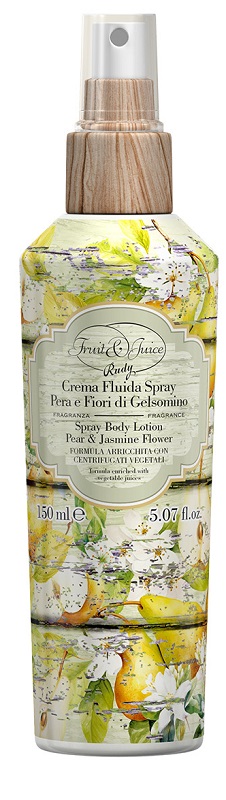FRUIT & JUICE CREMA FLUIDA SPRAY PERA GELSOMINO 150 ML - Farmacia Castello Srl