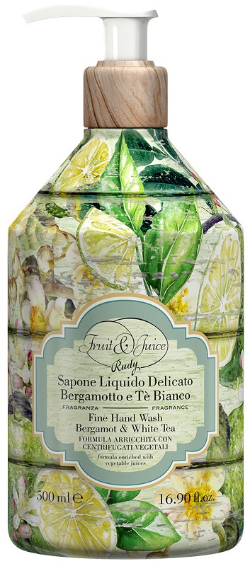FRUIT & JUICE SAPONE LIQUIDO BERGAMOTTO THE BIANCO 500 ML - Farmacia Castello Srl