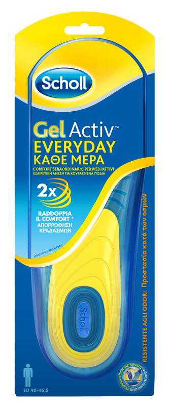 SCHOLL GEL ACTIV EVERYDAY UOMO - Farmacia Castello Srl